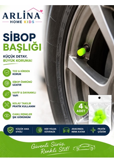 Işıltılı Neon Sibop Başlığ 4'lü