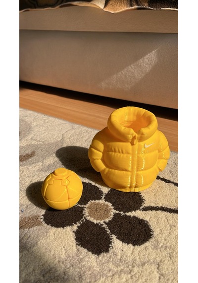 3d Baskı Kalemlik Ve Stres Topu Seti Sarı