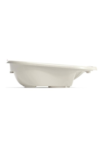 Okbaby Bebek Banyo Seti Onda Dijital Termometreli Çift Yönlü Bebek Küveti K. Beyaz & Bebek Küvet Taşıyıcı