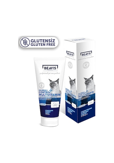 Beavis Hairball Multivitamin Gastrointestinal Kedi Malt Pasta Glutensiz 75 Ml