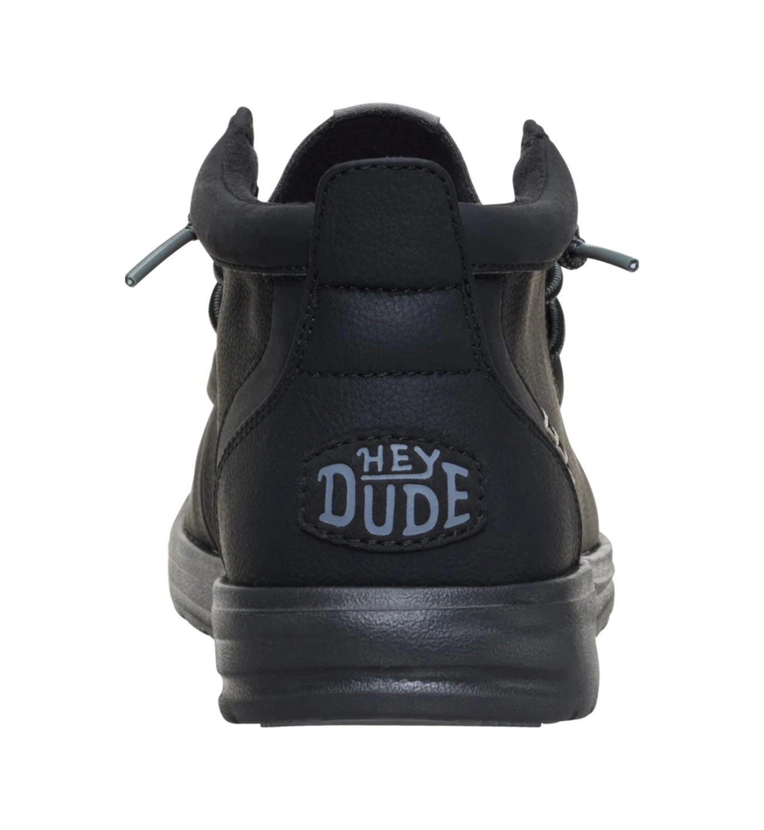 HEY DUDE Wally Mid Gripr Classic Erkek Siyah Ayakkabı-10844 Siyah
