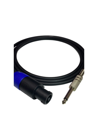Rhn Spjk01 Speakon 6,3 Mm Mono Jak 1 Metre Pasif Hoparlör Ve Amfi Kablosu