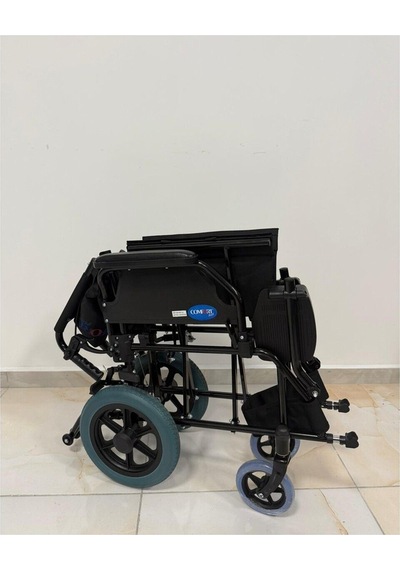 Dm863labj-12 Jet Black Transfer Alüminyum Tekerlekli Sandalye