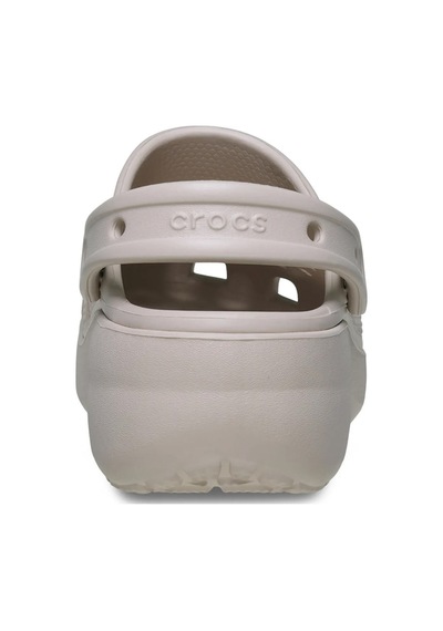 Crocs Classic Platform Kadın Terlik Bej