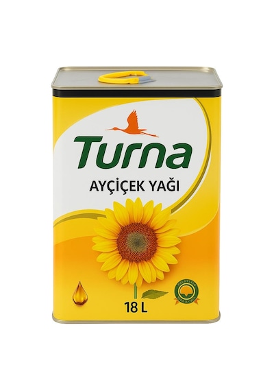 Turna Ayçiçek Yağı 18 Lt Teneke Diğer