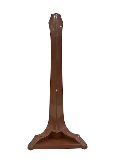 Cateksss 74 Cm Lükens Ayak Ahşap - 30 Lu Paket Siyah