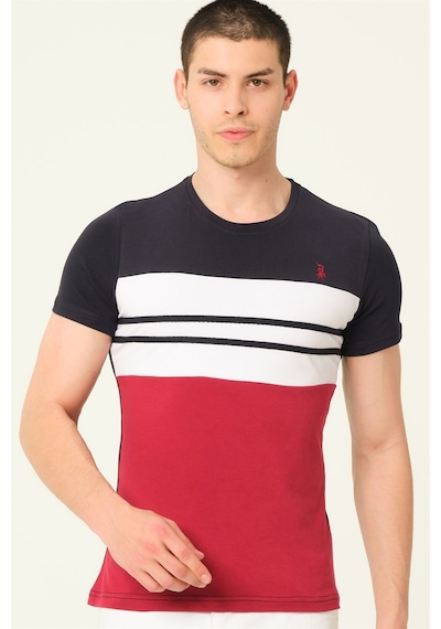 T8593 Dewberry Erkek T-shırt-lacivert Lacivert
