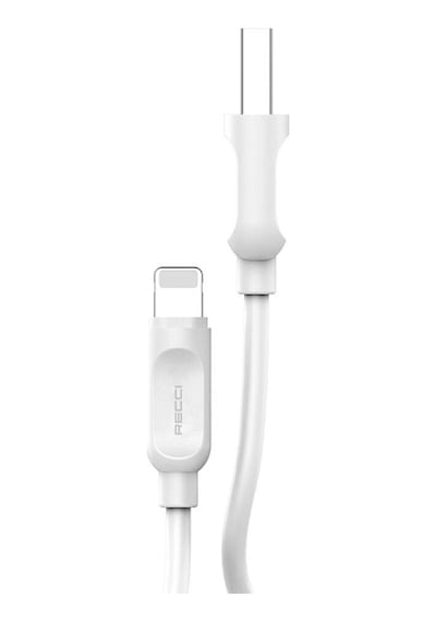 Recci RCL-P100 City of Sky Serisi 1 M Lightning USB-A Data ve Şarj Kablosu