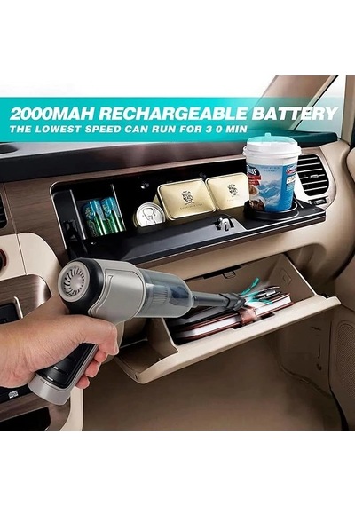Air Blower Araba Süpürgesi Çok Renkli