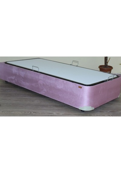 Baza Tay Tüy PEMBE Kumaş Silini Model Metal Transmisyon Çelik Fırın Boya İskelet 120*200cm El Yapım