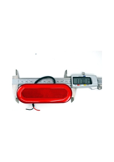 Dorse Karavan Neon Görünüm Led Sinyal İşaret Lamba Kırmızı 12v 24