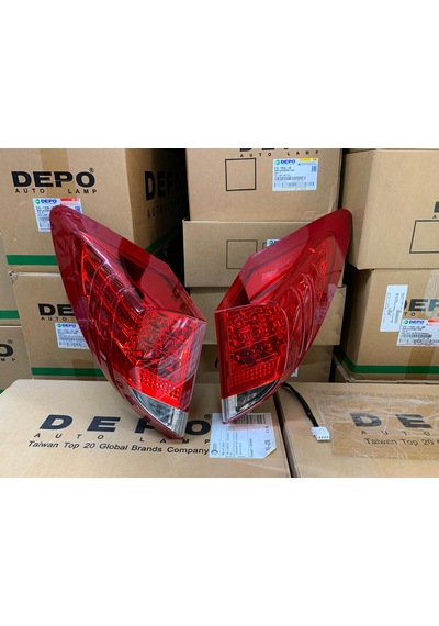 Honda Civic Hb 2012-2015 Arası Depo Ledli Sağ Ve Sol Dış Stop Lambası 33500-tv0-e01 / 33550-tv0-e01