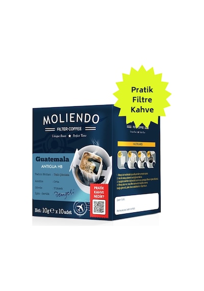 Moliendo Guatemala Antigua Hb Pratik Filtre Kahve 10 x 10 G