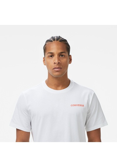 Converse Otherworldly Transmissions Erkek Grafik Baskılı Beyaz T-shirt