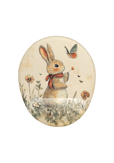 Sevimli Tavşan Bilek Destekli Mouse Pad