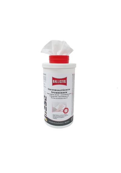 Ballistol Universal Kuru Temizleme Mendili 130'lu 20 x 19 CM