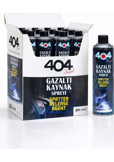 404 Gazaltı Kaynak Spreyi 400ml 20li Koli