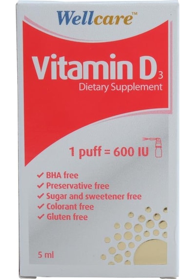 Wellcare Vitamin D3 600 Kırmızı