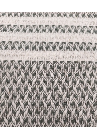 Pamuklu Kaymaz Hasır Dokuma Maxi Boy Kolları Örten Koltuk Örtüsü 180x310 - Haki Yeşili