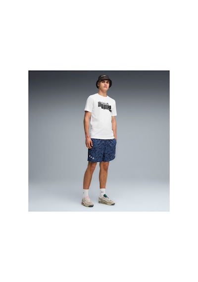 Puma X Squid Game Graphic Tee Erkek Beyaz Tişört Beyaz Beyaz