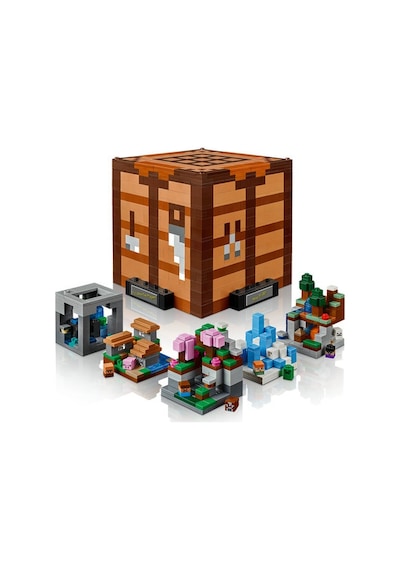 LEGO® Minecraft® Eşya Yapma Masası 21265 - Yetişkinler için Koleksiyonluk Yaratıcı Model Yapım Seti (1195 Parça)