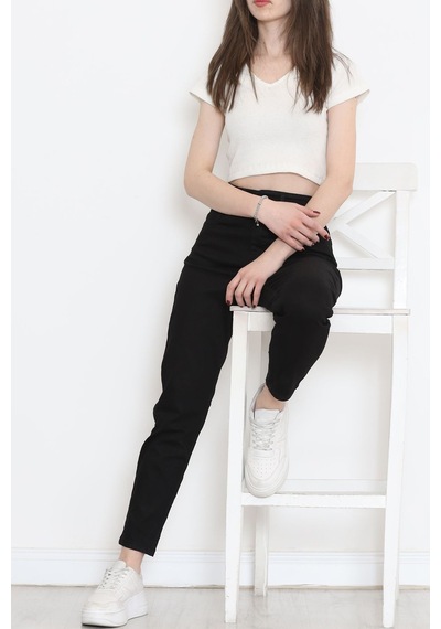 Mokashopin - Boyfriend Kot Pantolon Siyah1 - 18222.1431. 001