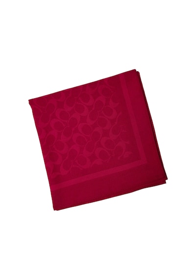 Mim Eşarp Işıl İpek - C Desen Siena Eşarp 100x100 Cm Nar Çiçeği
