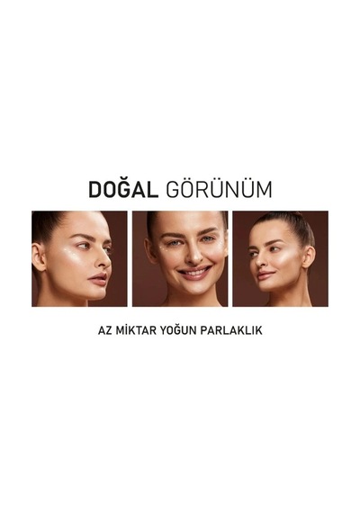 Özel Üretim Makyaj Parıltılı Yüz Vücut Kozmetik 4'lü Likit Highlighter Aydınlatıcı Seti Diğer