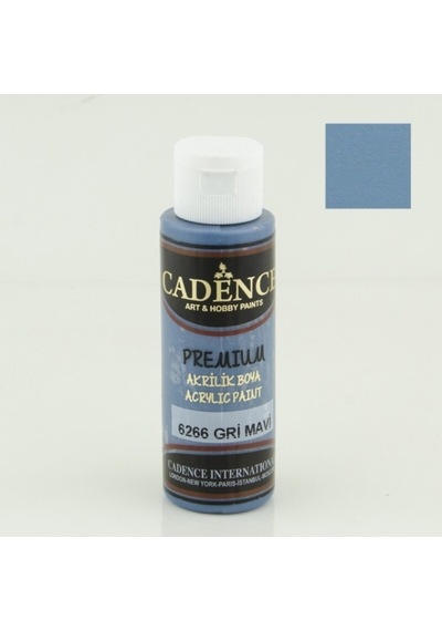 Cadence Premium Akrilik 70 ML 6266 Gri Mavi