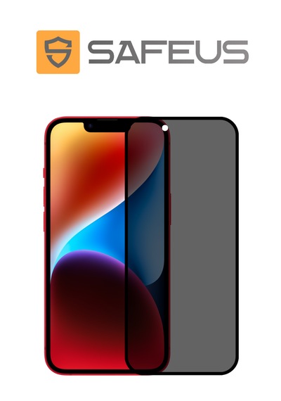Safeus Tam Kaplayan Hayalet Parmak İzi Bırakmayan Safir Ekran Koruyucu Cam , Apple Uyumlu iPhone 14 İle