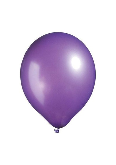 Benim Marifetlerim Metalik Mor Balon 12 Inch 15 Adet