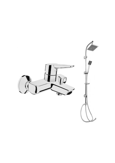 Artema Solid S Banyo Batarya.gms Karine Tepe Yağmurlama Duş Takım Gümüş