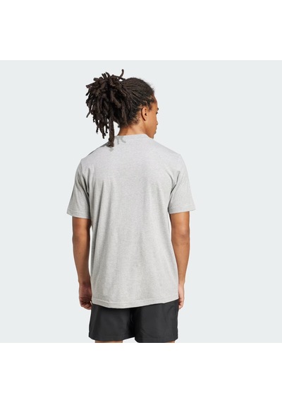 Adidas Essentials Small Logo Single Jersey Erkek Tişört C-adıjf1091e50a00 Gri