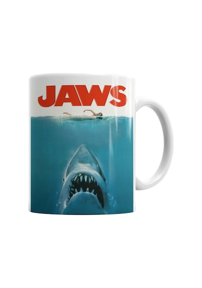 Jaws Horror Korku Film Movie Spielberg Crossover Kupa Bardak Karışık