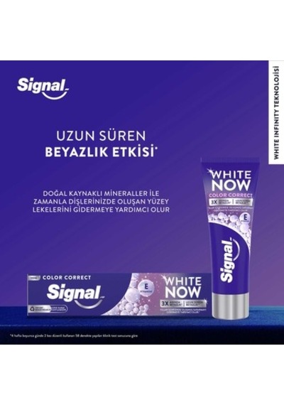 Color Correct Diş Macunu 75ml, Beyazlatıcı Etki
