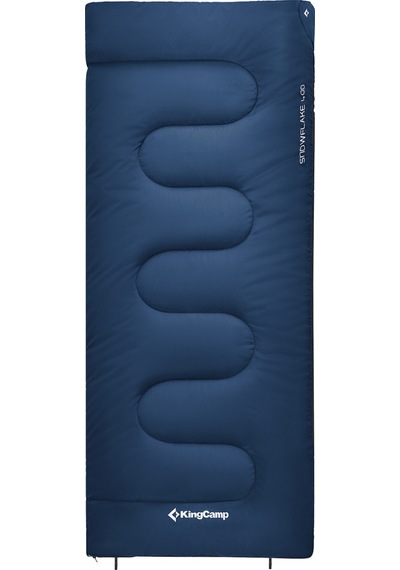 Kingcamp Snowflake 400 Ultra -15 C Uyku Tulumu Navy Sağ F. Mavi