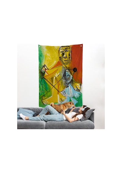 Pablo Picasso - Adam Ve Çocuk Duvar Örtüsü - Homme Et Enfant-7328