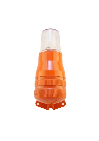 Mesan Yanıp Sönen Ampul 2 Ses Elektronik Siren Beyaz 220vac Ms 4804.4.220vac