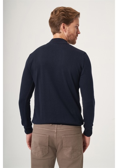 İmza Lacivert-füme Balıkçı Yaka Uzun Kol Örme Comfort Fit Pamuklu Kazak 1012265155 Lacivert - Füme İmza Lacivert-füme Balıkçı Yaka Uzun Kol Örme Comfort Fit Pamuklu Kazak 1012265155 Lacivert - Füme
