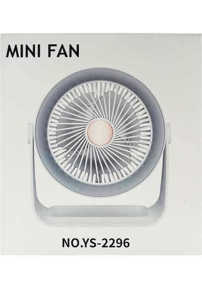 Glr Tech Ys2261 Ev-ofis-okul Stand Tipi Mini Fan - Krem
