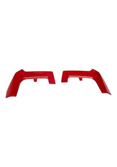 Honda Civic Fk7 İçin Uyumlu Yofer Cam Üstü Spoiler Kırmzı
