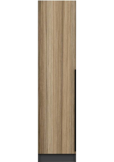 Minar Kale 1 Kapaklı Raflı Dolap Antrasit - Dore Plus 210cm