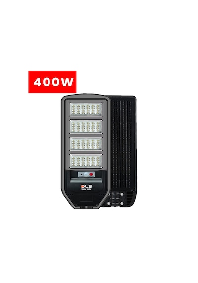 2'li Paket Dls 400w Güneş Enerjili Solar Sokak Lambası Hareket Sensörlü Led Bahçe Aydınlatması