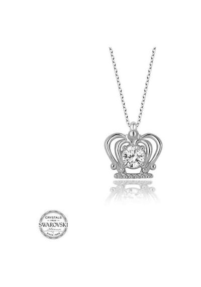 Swarovski Taşlı Gümüş Melek Kadın Kolye (519304689)