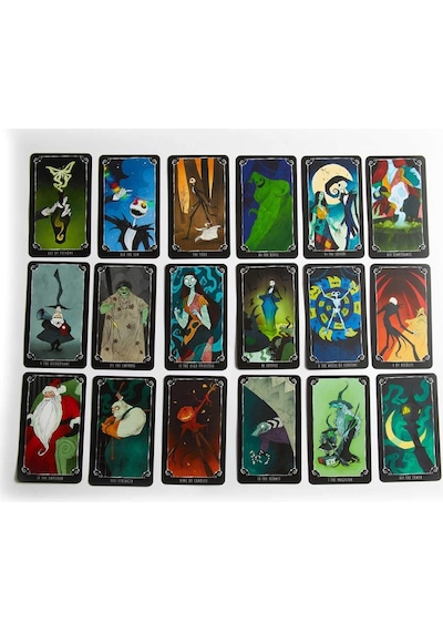 The Nightmare Before Christmas Tarot Deck And Guidebook
