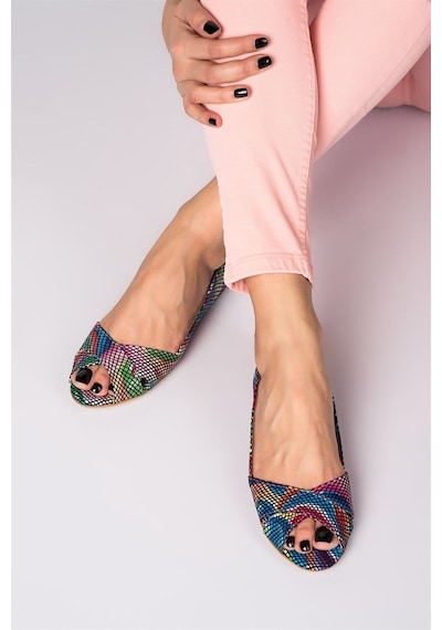Fox Shoes Multi Kadın Sandalet B726109907 Multi Çok Renkli