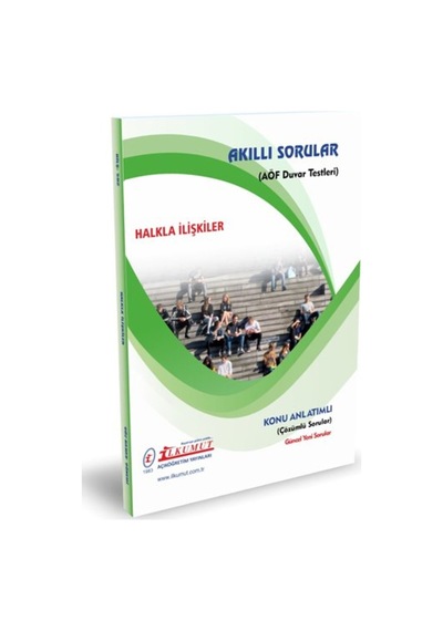 İlkumut Yayınları - Halkla İlişkiler - Konu Anlatımlı - Çözümlü Sorular