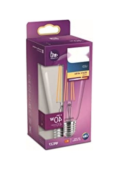 Philips Led Classic 40w St64 E27 Sıcak Beyaz Dim Edilmez Filament Led Ampul Enerji Sınıfı F 10c