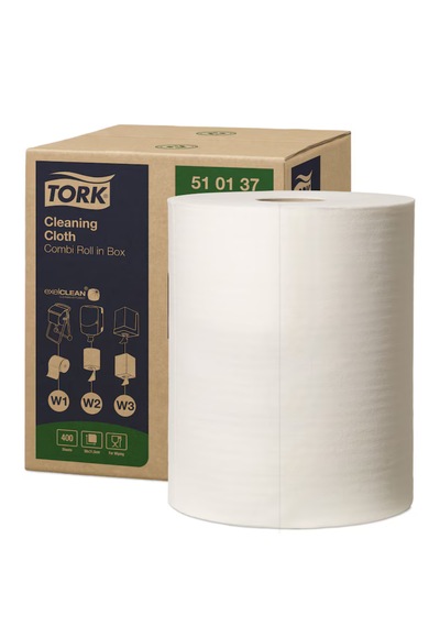 Tork Nonwoven Temizlik Bezi Rulo Beyaz 152 M 1 Rulo