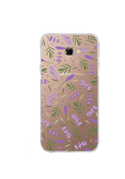 Samsung Galaxy J4+ Plus İle Uyumlu Water Color 3 Kamera Korumalı Şeffaf Kılıf Şeffaf